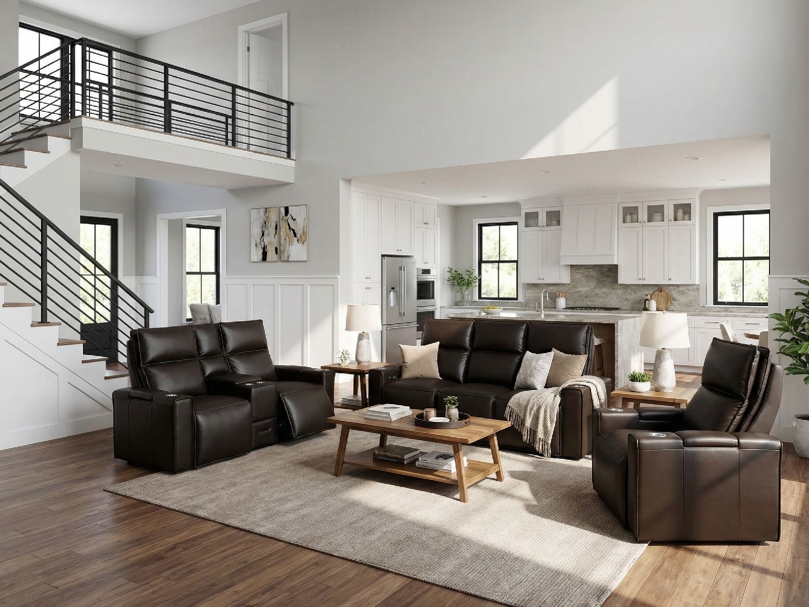 Pillow-sofa-set-brown