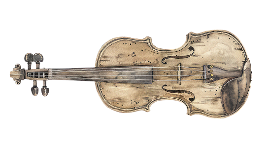 Stringed Predecessor The Guitar And Violin Image