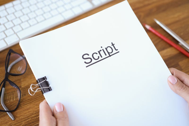 writers script