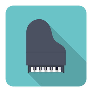 piano top icon