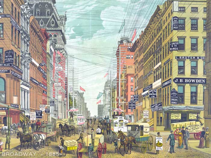 Broadway 1885