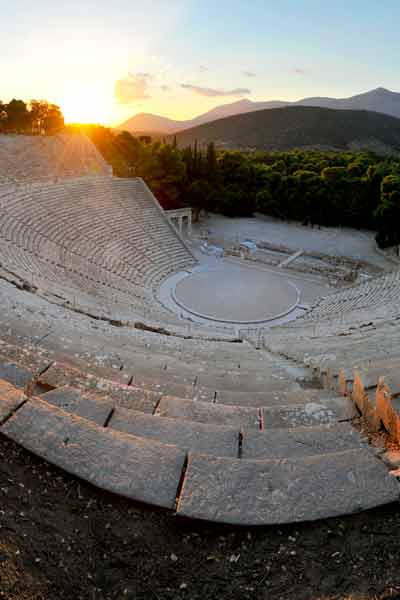 epidaurus theatre in greece