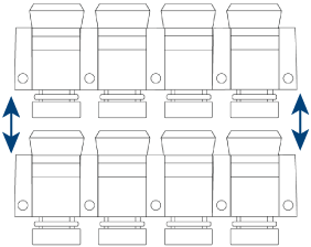 distance between rows of chairs in media room or home theater