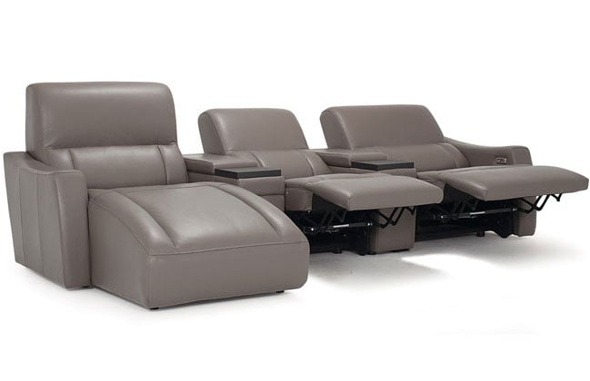 palliser motivo home theatre sectional