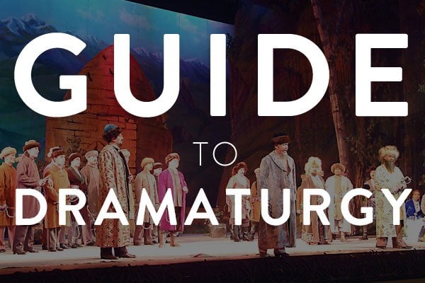 guide to dramaturgy