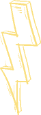 yellow lightning bolt