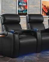 curve home seating black