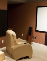 single home theater seat