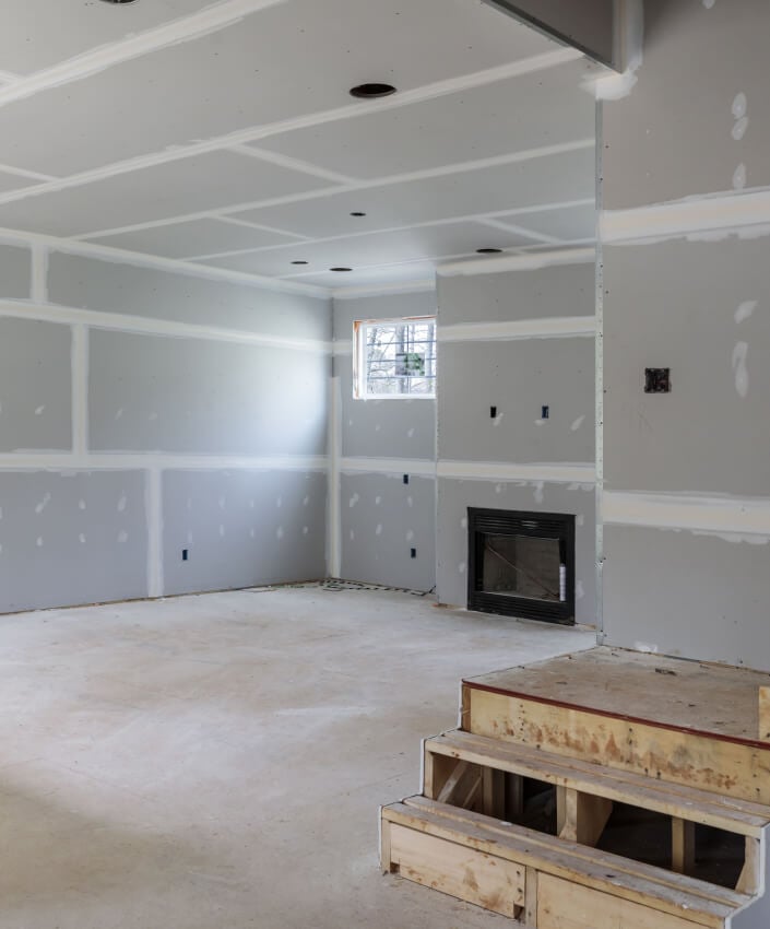 Basement Finishing And Remodeling Ideas, How To Partition Off A Basement