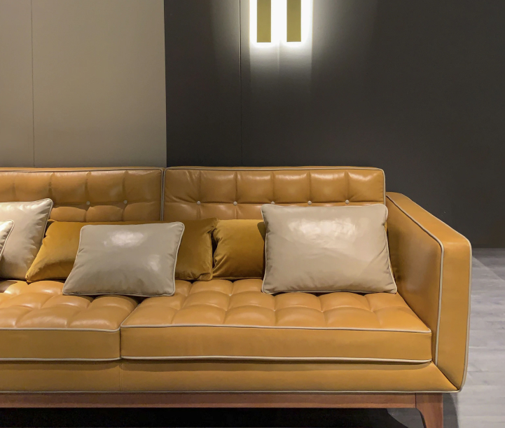 Top Grain Vs Full Leather, Yellow Leather Sofa
