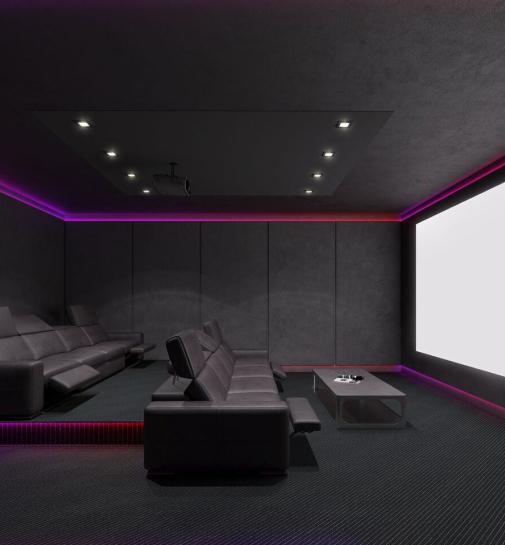 home theater room