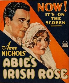 abie's irish rose poster