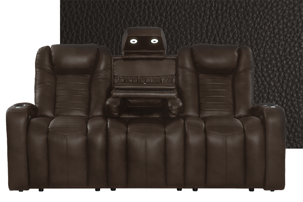 brown octane sofa