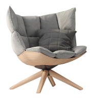 cushioned spin chair