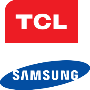 tcl and samsung logos