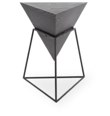 triangular end table