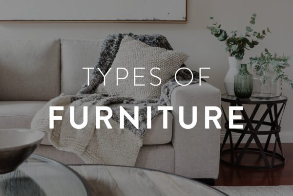 types of furniture featured image
