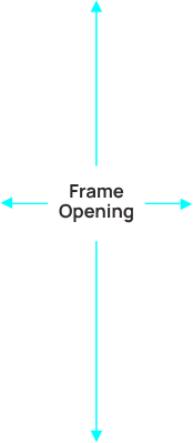 frame opening