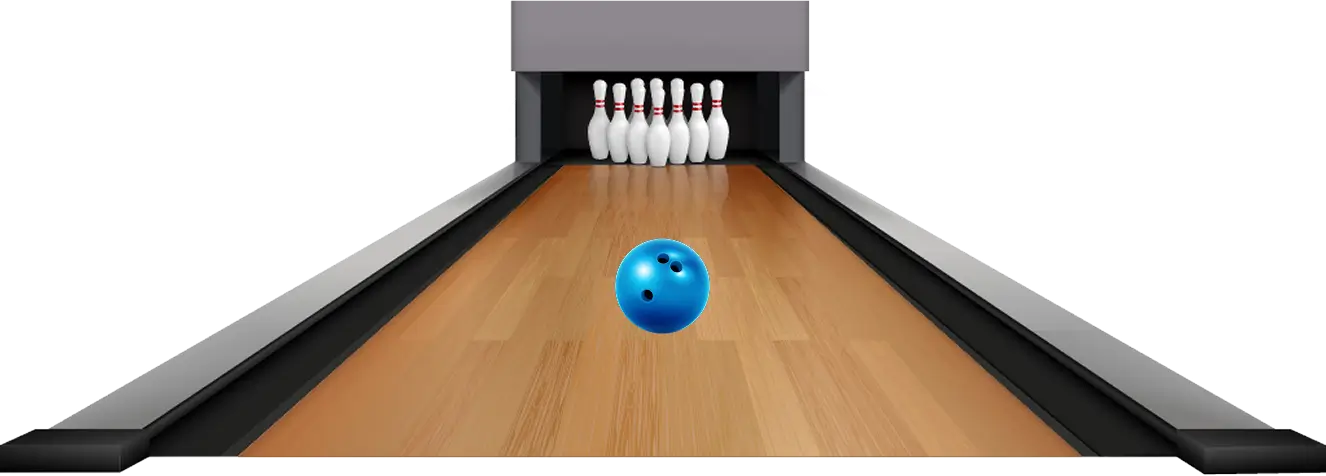 bowling alley in their home - img new