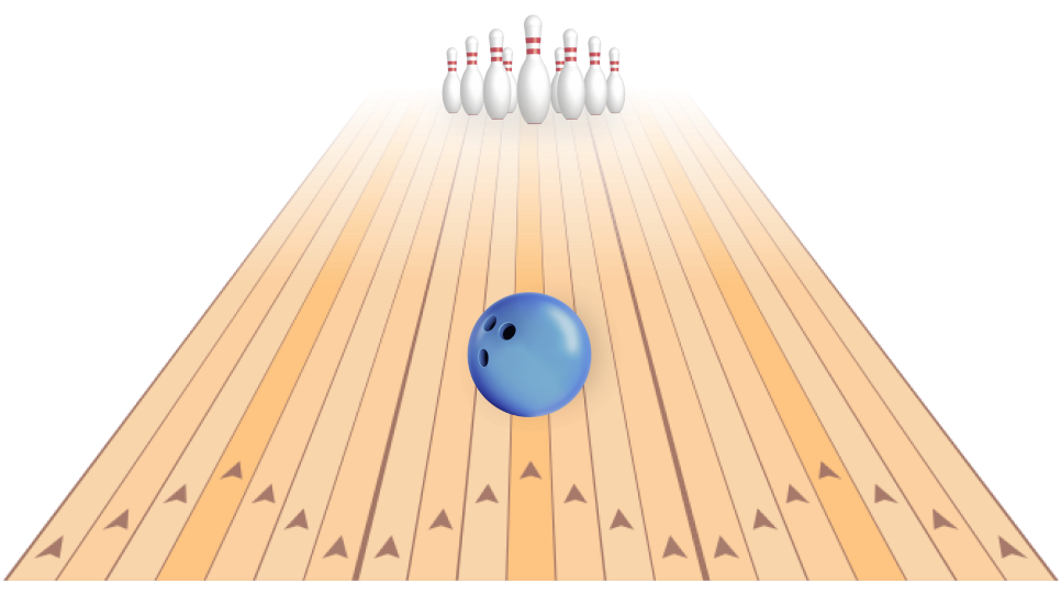 bowling alley animated