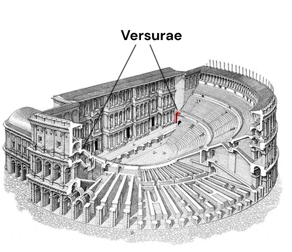 roman coliseum versurae