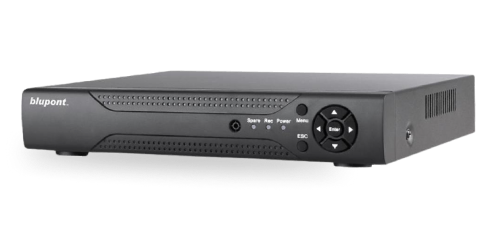 Black HD DVR console