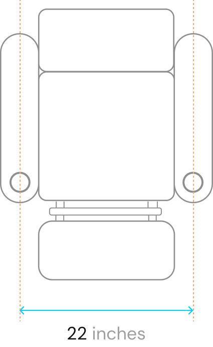 layout of chair