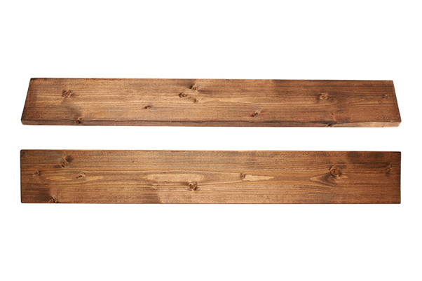two wood planks