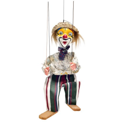 clown puppet
