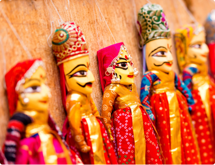 rajasthan puppets
