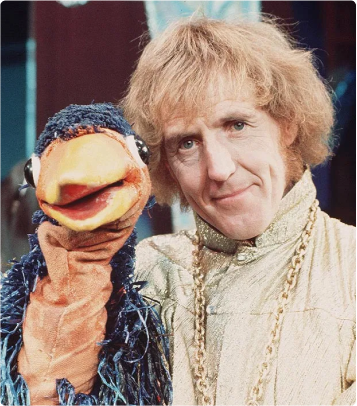 Rod Hull with puppet