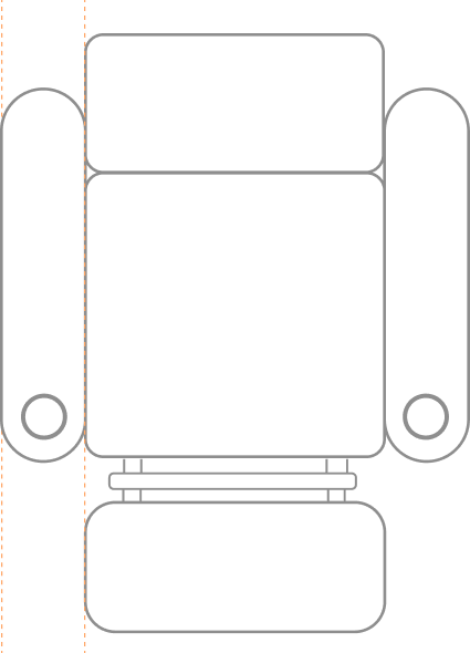 stander chair outline