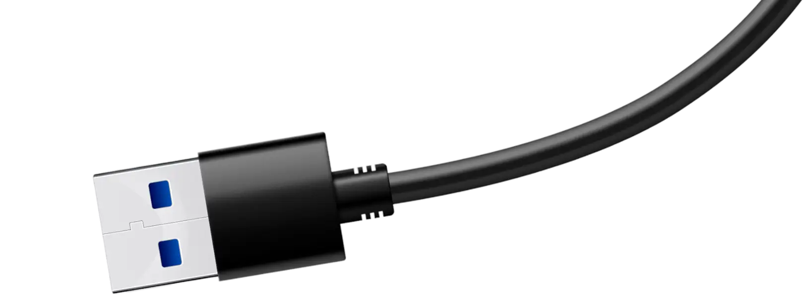 usb cable black - img new