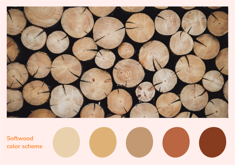 color schemes of logs