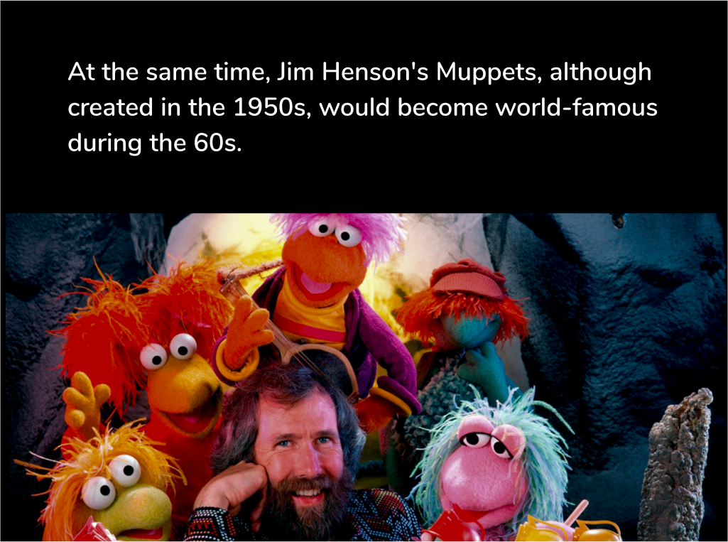 Man with the muppets