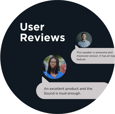user reviews