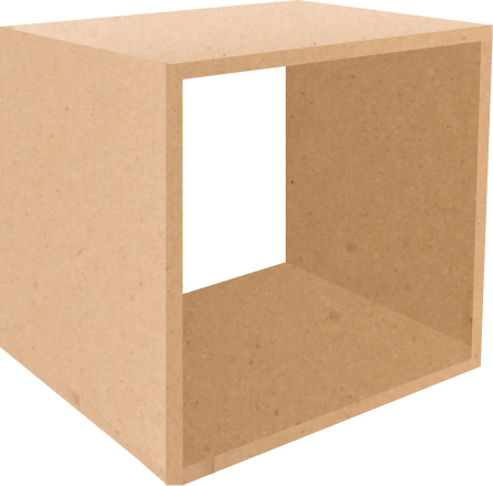 wooden speaker pieces