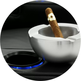 attachable cigar ashtray