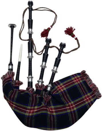 one chanter bagpipe