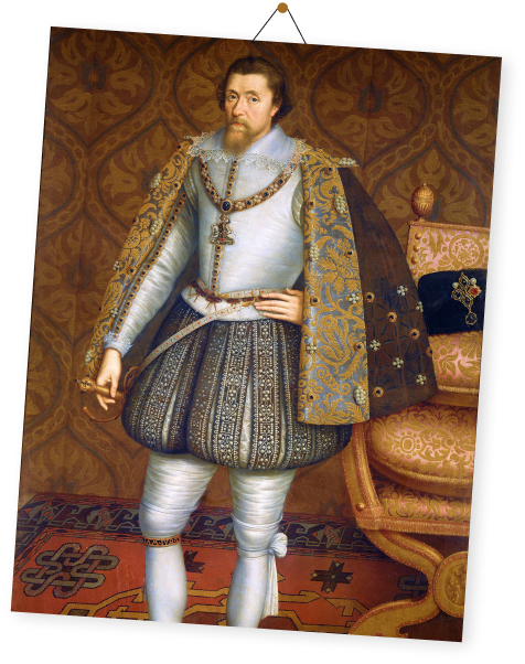 King James portrait
