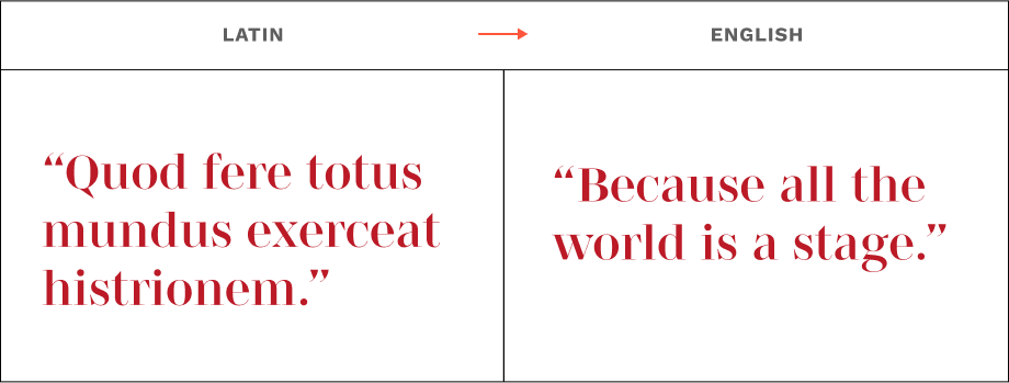 latin globe