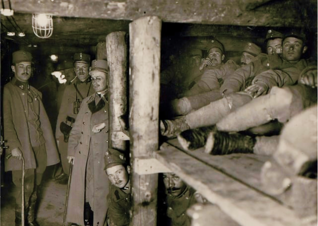 people in a mine