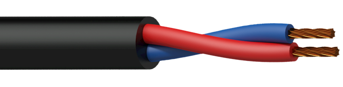 red and blue wire