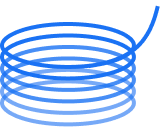 blue coil wire