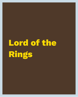 Lord Of The Rings Image