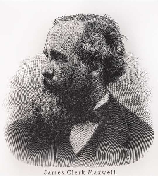 Scottish scientist James Clerk Maxwell Image