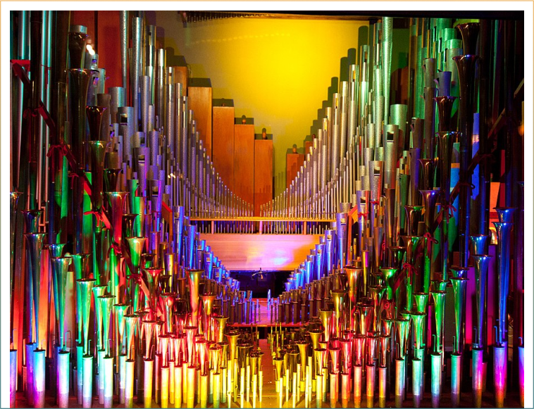 really colorful organs