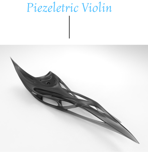 piezeletric violin