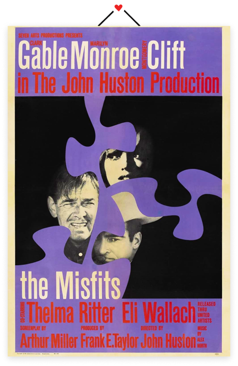 The Misfits movie poster