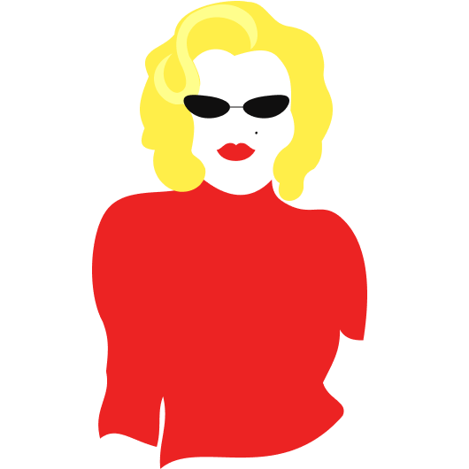 Marilyn Monroe animated